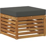  Zunanji puf Masiven les akacije Naravna, (5000272079) | Shoptok.si