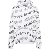 Versace Jeans Couture Sweater majica '76UP304' crna / bijela