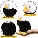 Plišana igračka orao 25 cm - crni | Shoptok.si