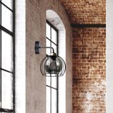  Zidna lampa SOLO BLACK 1xE27/60W/230V crna/zlatna | Eponuda.com