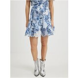 Guess White and blue ladies patterned skirt Peggy - Ladies | shoptok.hr