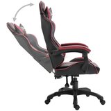 vidaXL Gaming stol vinsko rdeče umetno usnje | Shoptok.si