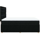  Krevet s oprugama i madracem crni 140x200 cm od tkanine | shoptok.hr