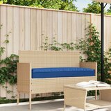  Paličasti vzglavnik za klop Kraljevo modra 110x40x8 cm Oxford tkanina, (22090566) | Shoptok.si
