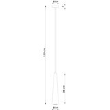  Sollux SL.1100 - Luster na sajli SULA 1xGU10/10W/230V prečnika 8 cm bež | Eponuda.com