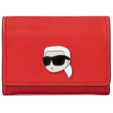 Karl Lagerfeld Majhna ženska denarnica 240W3235 Rdeča