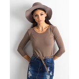 Fashion Hunters Light brown Mona blouse | Shoptok.si