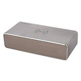 Gembird QI brezžični polnilec z digitalno uro DAC-WPC-01-S srebrna DAC-WPC-01-S | Shoptok.si