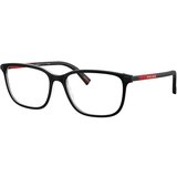 Prada Linea Rossa PS02RV 03I1O1 M (54) Črna/Kristalna | Shoptok.si