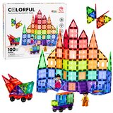 Magnetic Construction Blocks 3D Panels Creative STEM Colorful 100 pcs. Cijene