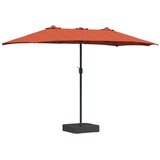  Vrtni suncobran Terakota 385 x 209 x 244 cm Poliester | shoptok.hr