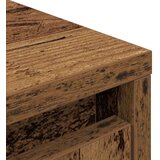 vidaXL Ormar s ladicom staro drvo 55,5x34x119,5 cm konstruirano drvo | shoptok.hr