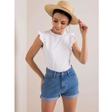 Fashion Hunters RUE PARIS Women's white blouse | Shoptok.si