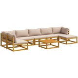  Set sofe 8 kom. Prirodna Čvrsto drvo akacije | shoptok.hr