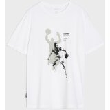Sinsay Pamučna majica s printom | shoptok.hr