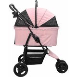  Sklopiva kolica za kućne ljubimce Ružičasta 78 x 54 x 101 cm | shoptok.hr