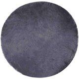  Lažni Ovčji Tepih Antracit 100 x 100 cm Poliester Cijene