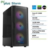 PCPLUS Storm Core i5 12400F 16GB 1TB SSD RTX 5050 8GB gaming namizni računalnik Cene