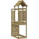  Igralna stolpnica Rjava Trdna impregnirana les - - Rjava - 27.95 - 53 x 110,5 x 214 cm - 2025- | Shoptok.si