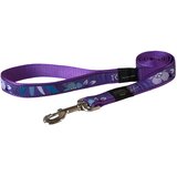 Rogz fancy dress povodac za pse sa dezenom xl — 25 mm / 1.2 m ljubičasta šuma | Eponuda.com