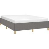  Posteljni okvir temno siv 140x200 cm blago, (20723548) | Shoptok.si
