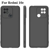  Gumijasti / gel etui Silicone Lite za Xiaomi Redmi 10C - črni Cene