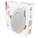  LED vgradno svetilo RUBIC, okroglo, belo, 9W, nevtralno bela Cene