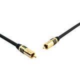 Oehlbach OB 21532 NF Podkabel RCA / RCA 2,0 m mono črn | Shoptok.si
