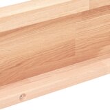 MID.YOU POSTELJA 200 cm x 200 cm , les bukev (jedrovina) | Shoptok.si