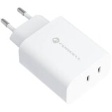 forcell Zidni punjač s 2 USB utičnice tipa C - 3A 35W s PD i funkcijom Quick Charge 4.0 | shoptok.hr