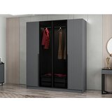 Woody Fashion Ormar Kale Plus 180x210x52cm Sivi | Eponuda.ba