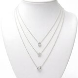  Ogrlica BC-42108 - Srebrna KP42108 | shoptok.hr