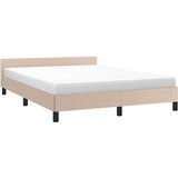  Okvir za krevet s uzglavljem bez madraca cappuccina 140x190 cm | shoptok.hr