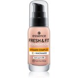 Essence Fresh & Fit tekoči puder odtenek 40 Fresh Sun Beige 30 ml Cene