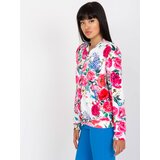 RUE PARIS Sweatshirt-RV-BL-8116.86P-white-pink | Shoptok.si
