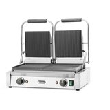  Dvojni Kontaktni Žar, Rebrast, 230V/3600W, (570x395x510mm) | Shoptok.si