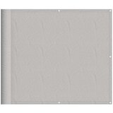 vidaXL Balkonsko platno svetlo sivo 90x500 cm 100 % poliester oxford | Shoptok.si