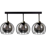  Stropni luster SOLO BLACK 3xE27/60W/230V crna/zlatna | Eponuda.com