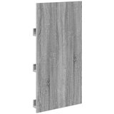  Polica za časopise s policom Siva Sonoma 51 x 11 x 102 cm | shoptok.hr