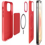 Puro Ovitek SKYMAG za iPhone 12/12 Pro, združljiv z MagSafe, Rde?a, (21153616) | Shoptok.si