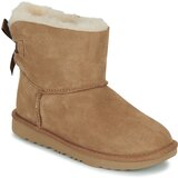 Ugg Polškornji K MINI BAILEY BOW II Kostanjeva Cene