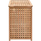  Košara za rublje 87,5 x 46 x 67 cm od masivnog drva oraha | Eponuda.com