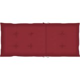  Jastuci za vrtne stolice 2 kom boja vina 120x50x3 cm od tkanine | shoptok.hr