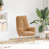 vidaXL Opadajuća Stolica Bež Kosa Tkanina | shoptok.hr