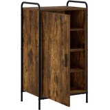 Ormar za cipele 51 x 36 5 x 93 cm Konstruirano drvo - Dimljeni hrast 51 x 36 5 x 93 cm 4 etaže s vratima | shoptok.hr