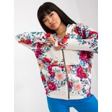 RUE PARIS Sweatshirt-RV-BL-8143.83P-white-red | Shoptok.si
