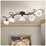 Orion DL 7-789/5 - Plafonski luster SISI 5xE14/40W/230V bronza/patina Cene