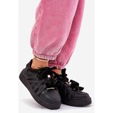Boto Eco Leather Sneakers On Platform Black Penolle | Shoptok.si