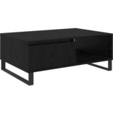 vidaXL Klubska miza Črni hrast 90 x 60 x 35 cm Konstruiran les, (5000083374) | Shoptok.si