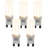 LUEDD Set 5 G9 zatemnjenih LED sijalk 3W 280 lm 2700K | Shoptok.si